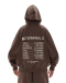 Худи ZIP TERMINAL S `25 Suborbia, цвет: BROWN 04693 |новая коллекция купить онлайн