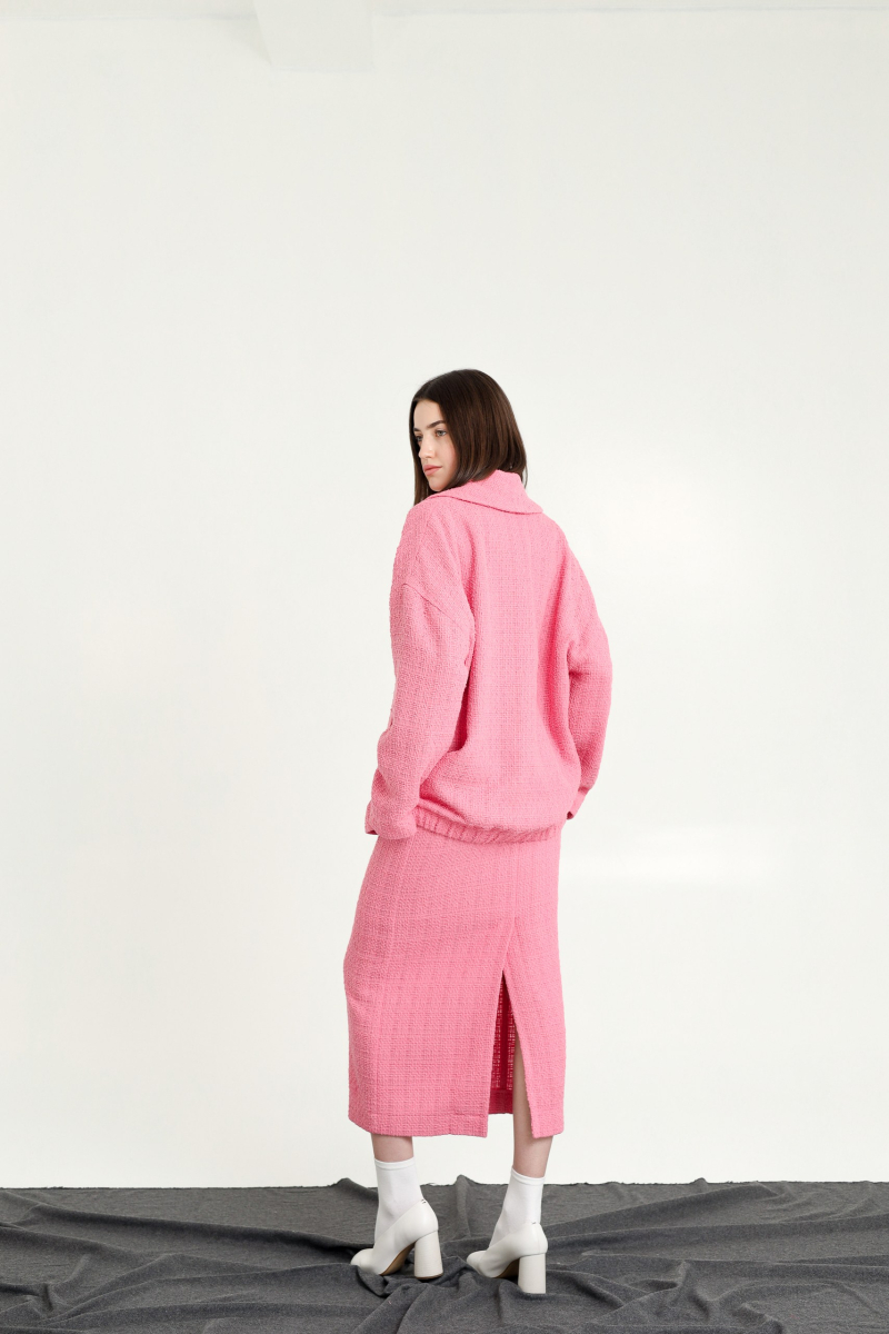Юбка vintage pink issju, цвет: розовый,  со скидкой купить онлайн