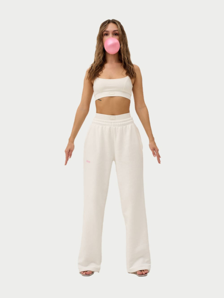 Брюки с застёжкой утепленные