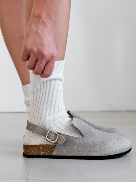 Носки объемный хлопок TENDEN, цвет: белый WSC08-белый купить онлайн