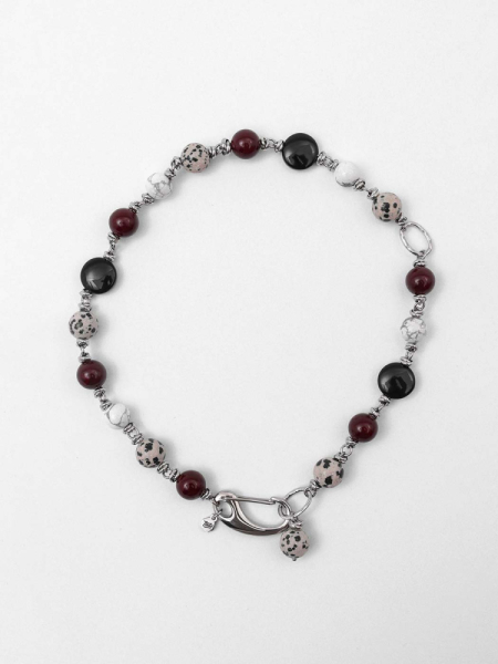 Колье "Jasper howlite"