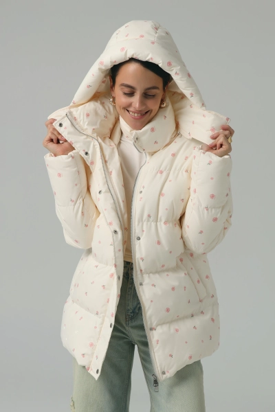Пуховик Zefyr pink