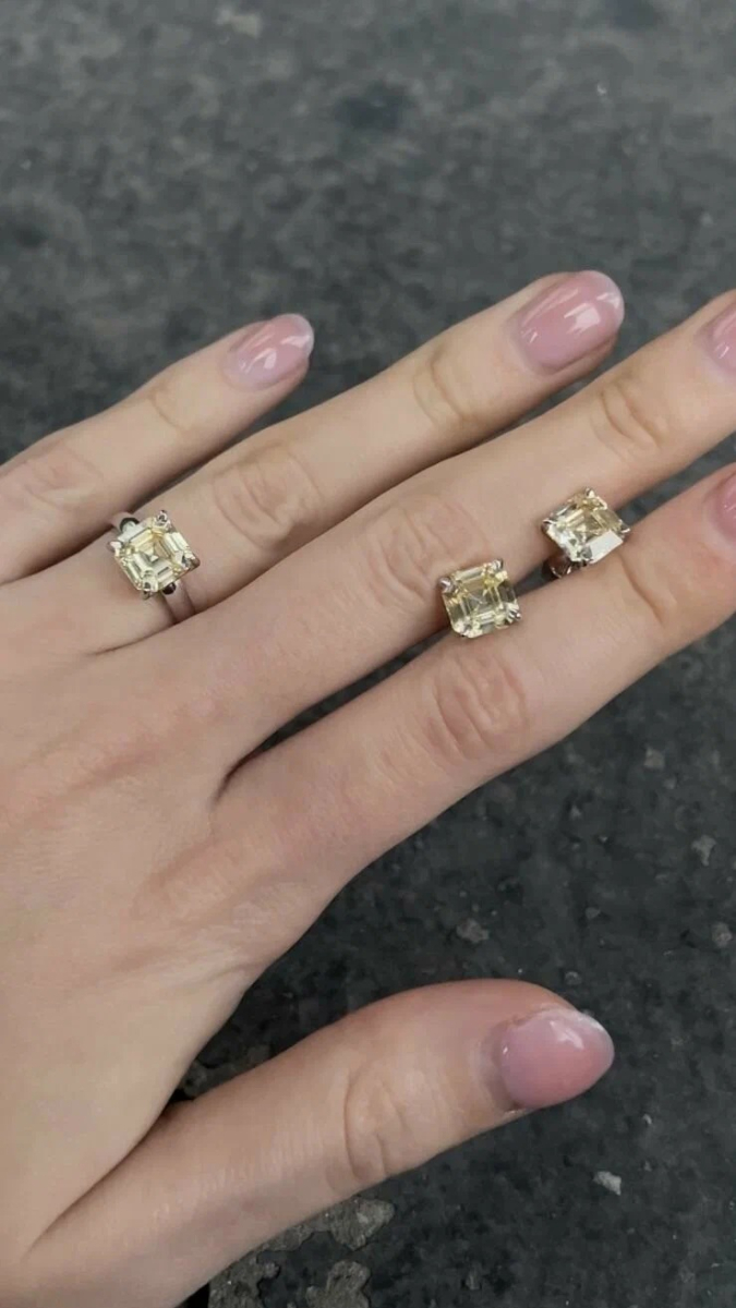 Пусеты с фианитом Tosya Store, цвет: серебро, 22-72-00334-312 купить онлайн