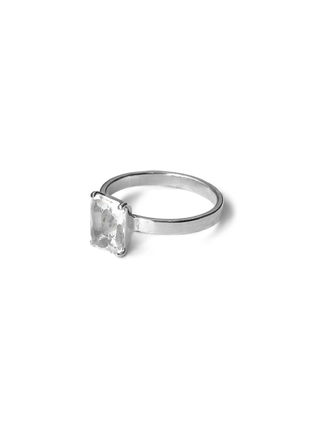 Серебряное кольцо "Лед"