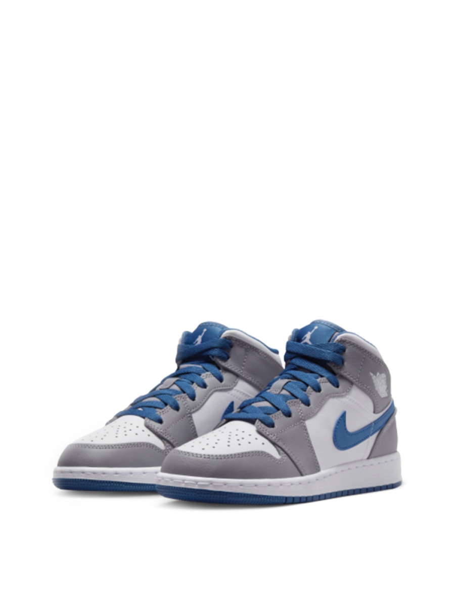 Кроссовки Nike Air Jordan 1 Mid shvetsov store, цвет: голубой DQ8423-014 купить онлайн