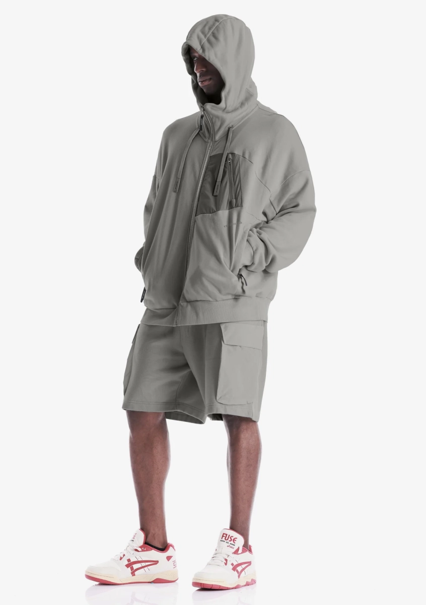Худи на молнии KRAKATAU, цвет: лунный туман, Fu121-27 купить онлайн