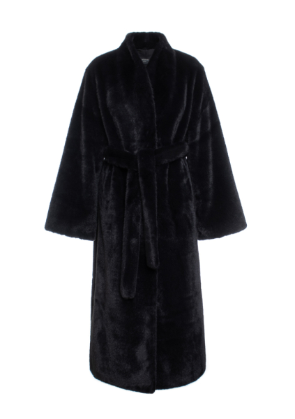 Шуба из экомеха