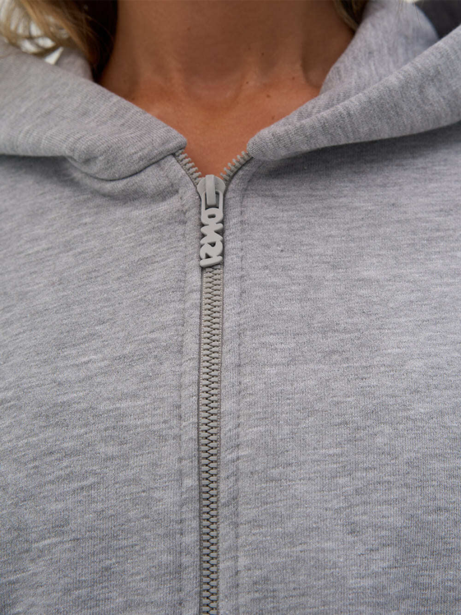 Худи на молнии ONSI, цвет: меланж,  купить онлайн