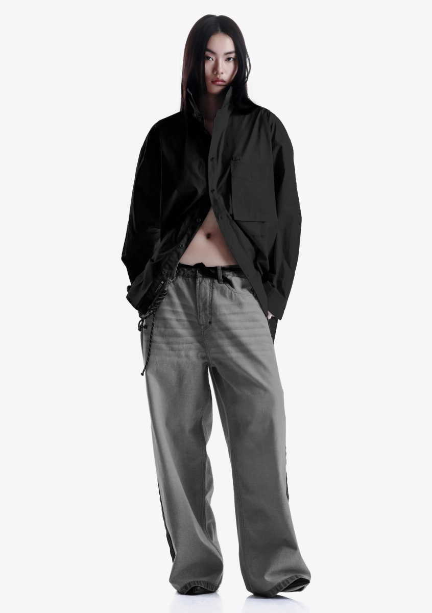 Рубашка KRAKATAU, цвет: Черный, Nu79-1 купить онлайн