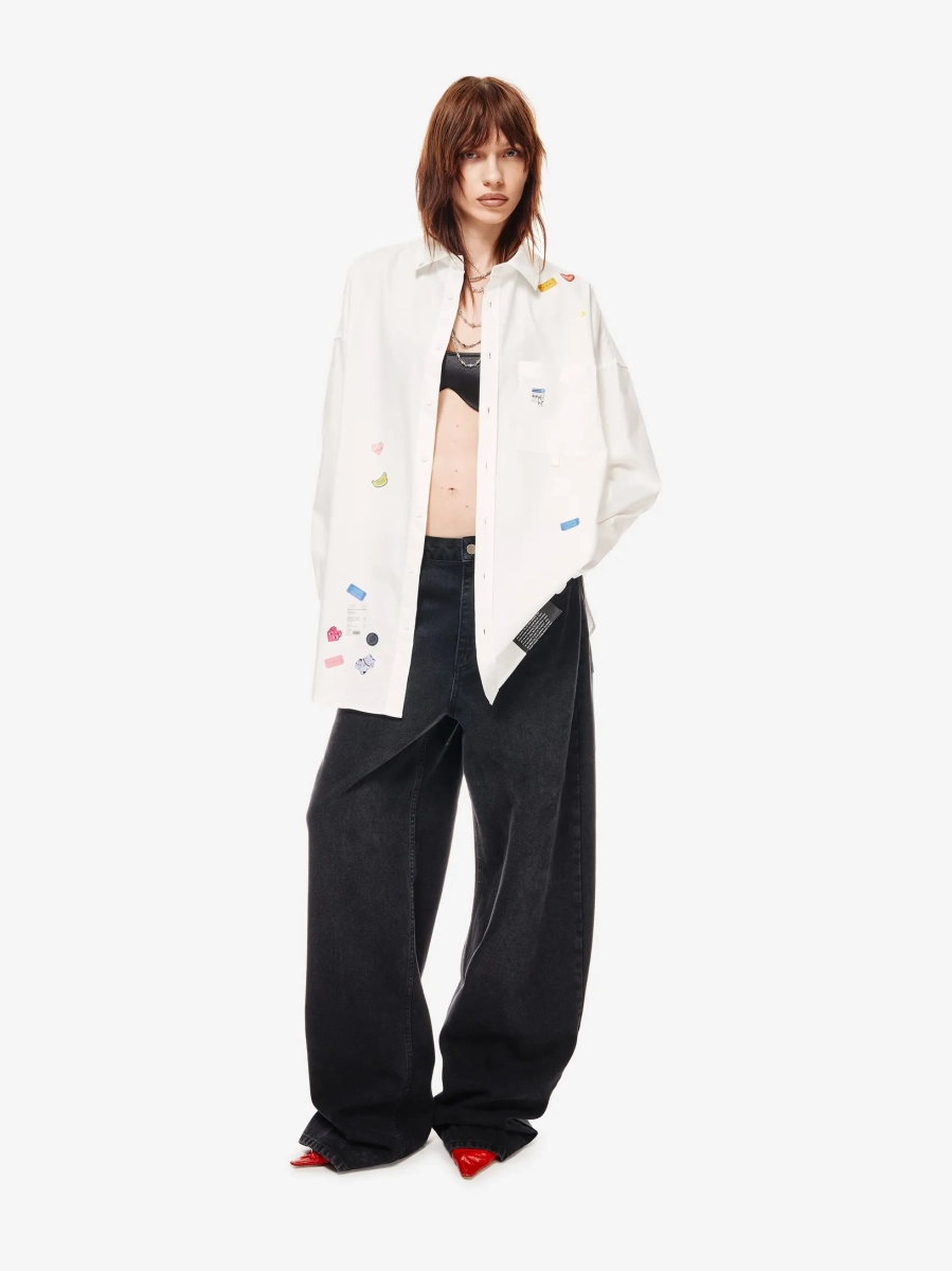 Sticker Pack Рубашка Оверсайз p.p.s., цвет: белый, 0214.01.00.WTE купить онлайн