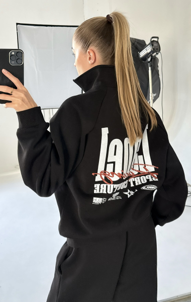 Свитшот на молнии Fleece BLACK Label .B, цвет: black, Tp.02.3.3756.0925BLC купить онлайн