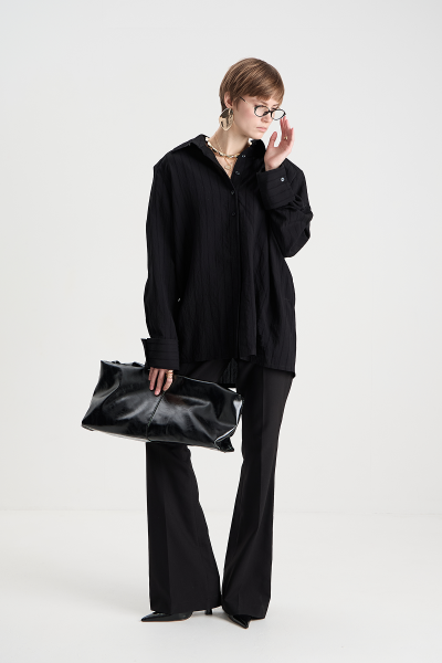 Блуза в полоску MIA AIM, цвет: Черный, MIA705 купить онлайн