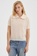 Поло ажурной вязки Charmstore, цвет: кремовый, 303-32781-112 купить онлайн
