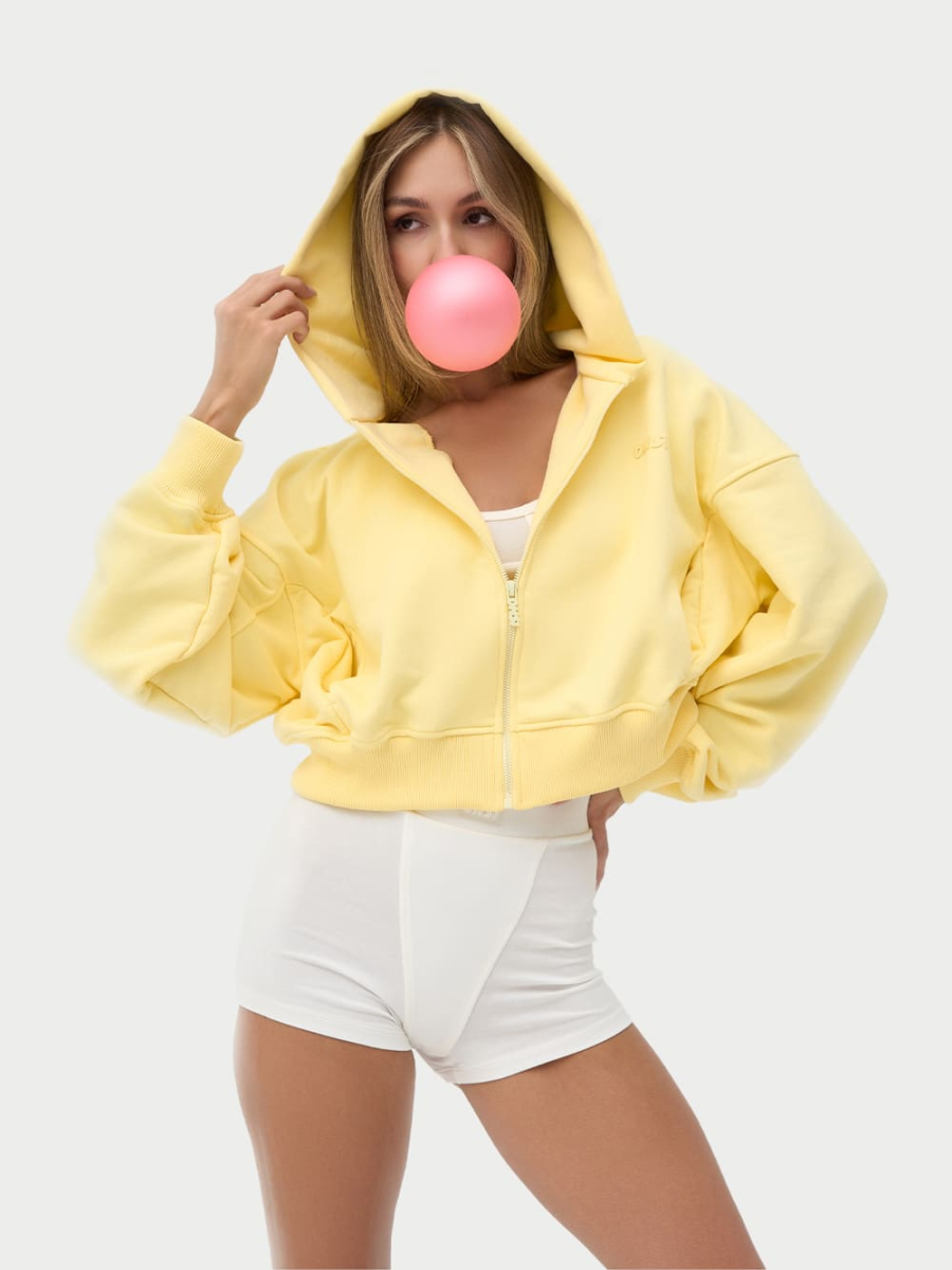 Zip Худи ONSI, цвет: butter,  купить онлайн