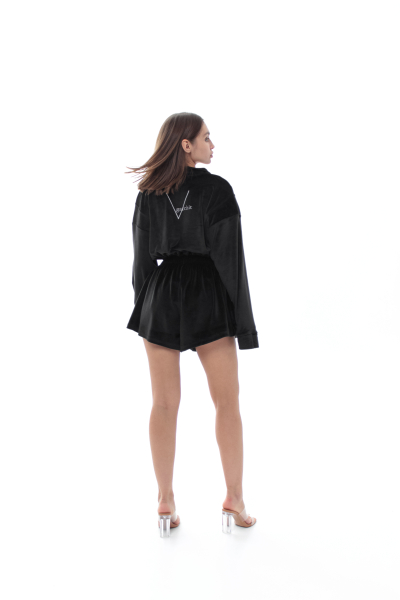 Шорты Velour GARCHIT, цвет: Черный,  купить онлайн