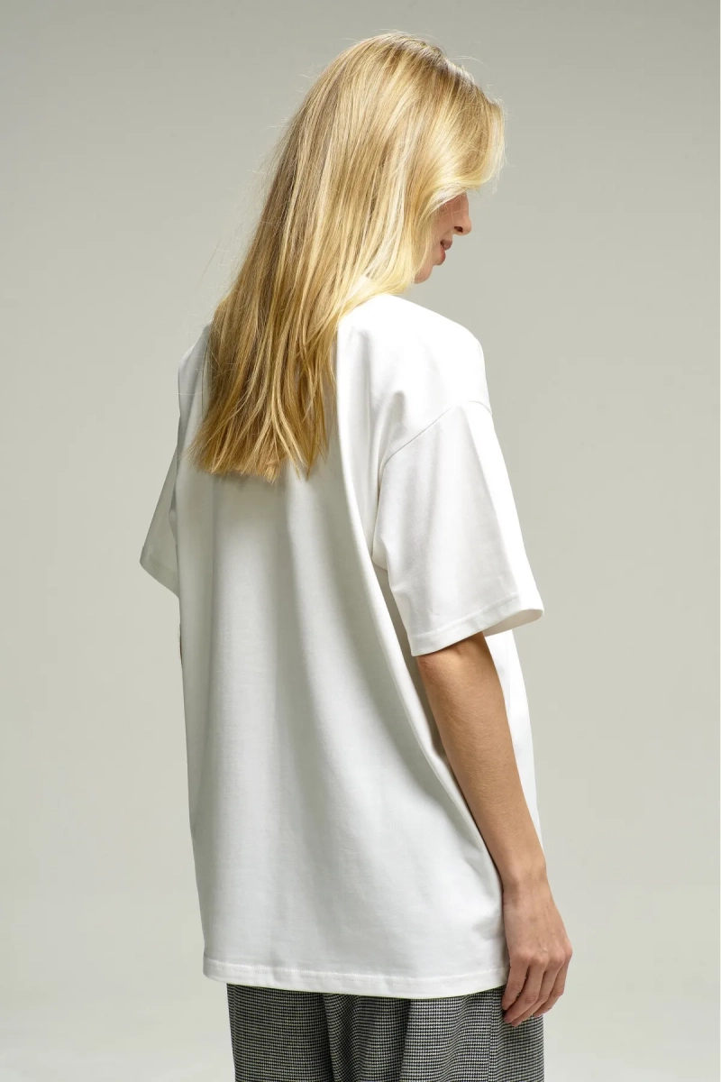 Футболка Oysters White Erist store, цвет: белый, НФ-00002921 купить онлайн