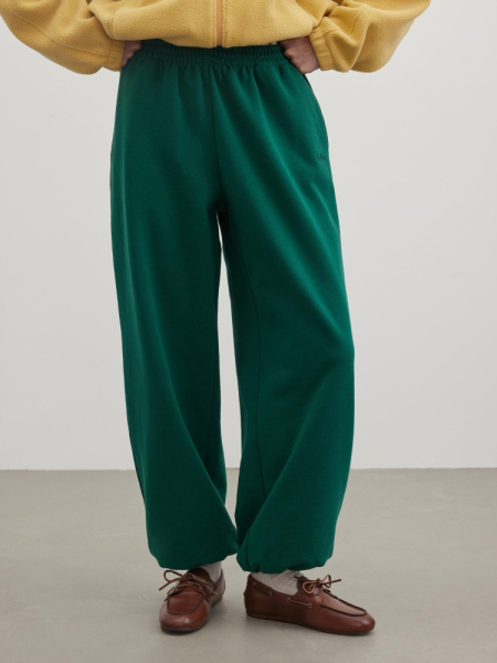 Брюки футер с вышивкой