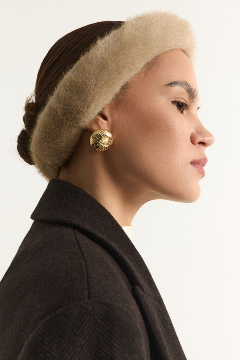 Повязка из экомеха TOPTOP, цвет: бежевый TT.606.18511.110 купить онлайн