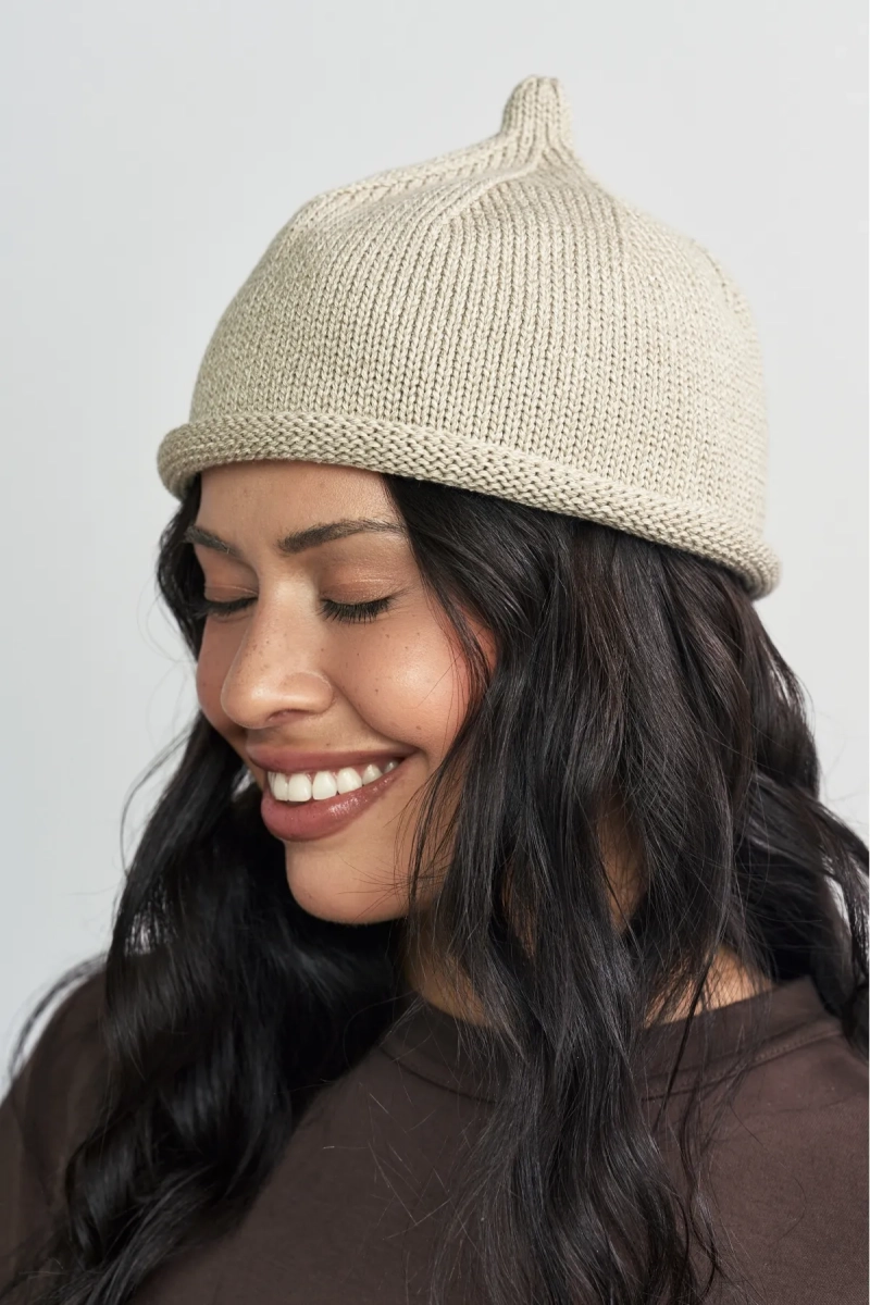 Шапка желудь из хлопка