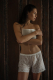 Шортики из кружева ROMANTIC SENTIR, цвет: WHITE,  купить онлайн