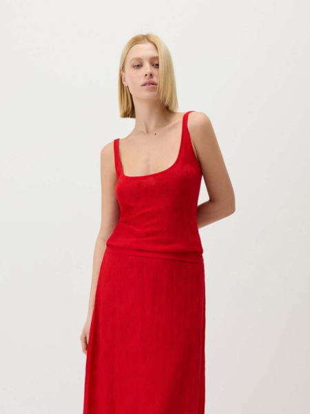 Топ на тонких бретелях