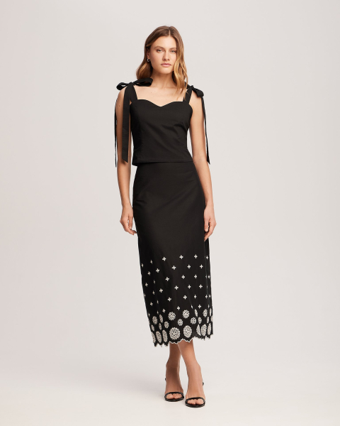 Юбка To be Blossom, цвет: black, 051411 купить онлайн