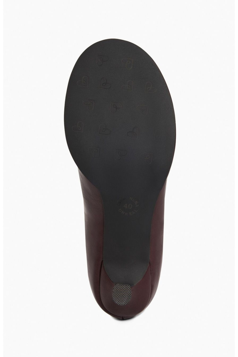 Ботильоны из экокожи Lera Nena, цвет: Бордовый LNU.301.17878.330 купить онлайн