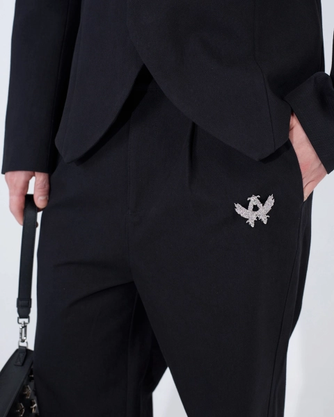 Классические брюки ASIA ST 71, цвет: Черный, Ast71.pants-canvas-ss-bl купить онлайн