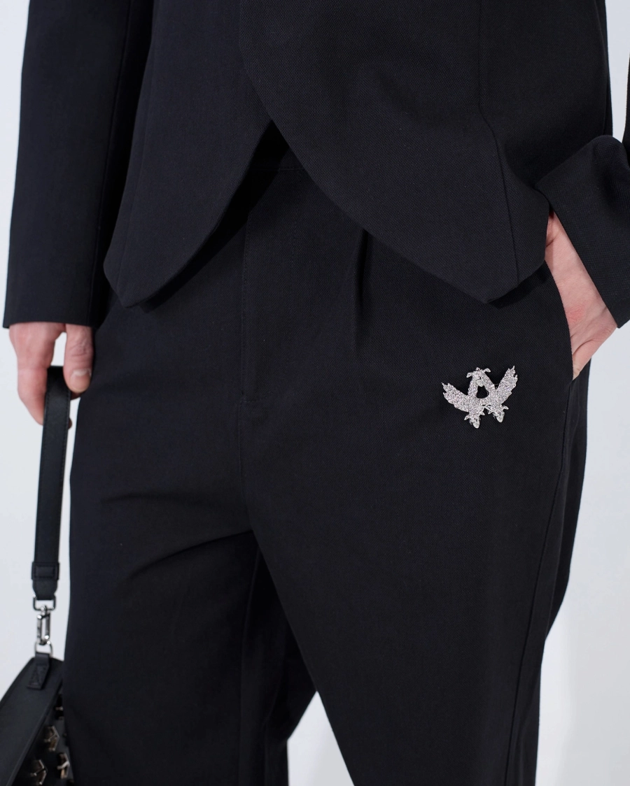 Классические брюки ASIA ST 71, цвет: Черный, Ast71.pants-canvas-ss-bl купить онлайн