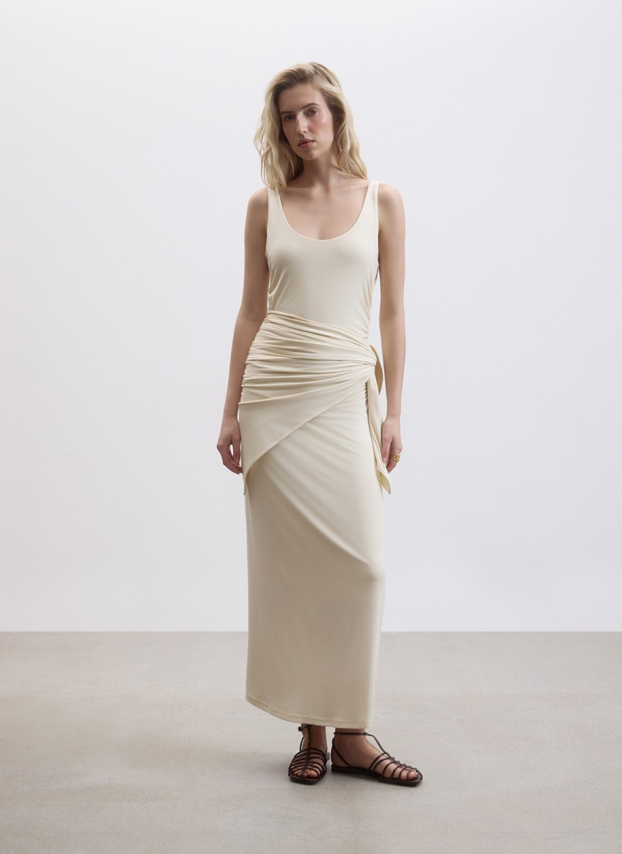 Платье из трикотажа