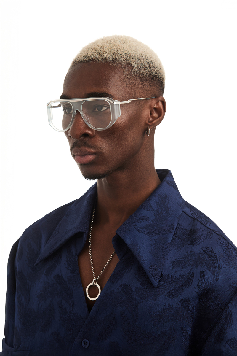 Очки Fakoshima x Беспринципные CHRISTY FAKOSHIMA, цвет: CLEAR CHRISTY-OPTIC купить онлайн