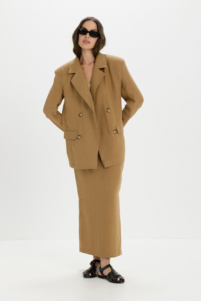 Жакет лен ABDA, цвет: марракеш, 112606703540 купить онлайн