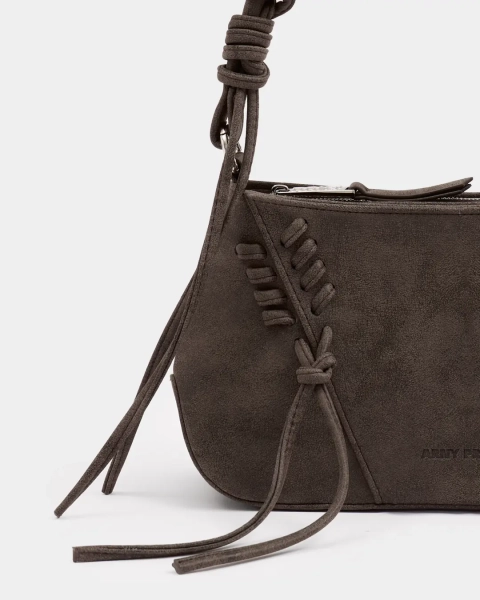 Сумка с декоративной шнуровкой Arny Praht, цвет: брауни  купить онлайн