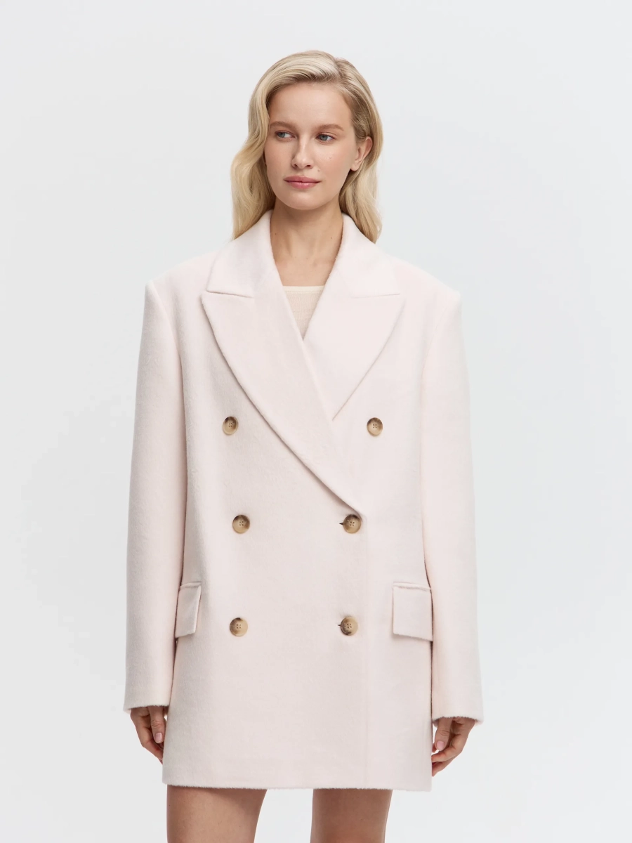 Пальто-жакет ANNA PEKUN, цвет: белый, 15.2641.100 купить онлайн