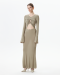 Платье DRAPE M31DESIGN, цвет: olive РТ-00000319 |новая коллекция купить онлайн