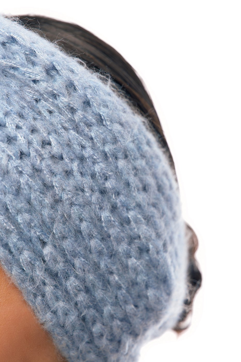 Повязка на голову c узлом SODAMODA, цвет: голубой 11539 купить онлайн