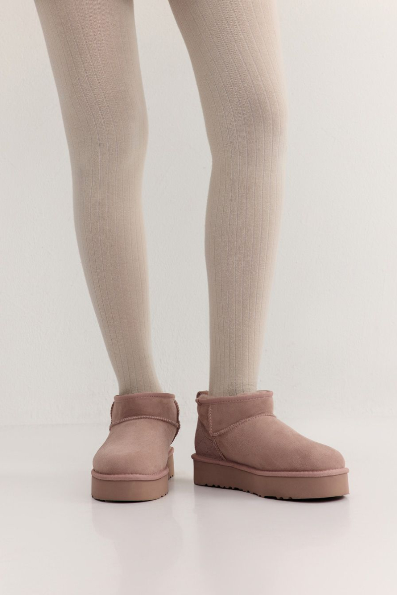 Угги из натуральной замши Lera Nena, цвет: розовый LN.405.19111.300 купить онлайн