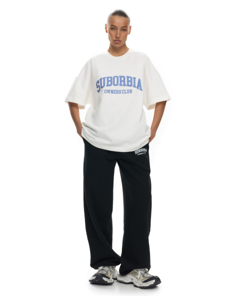 Футболка OWNERS CLUB Suborbia, цвет: white-blue, 006388 купить онлайн