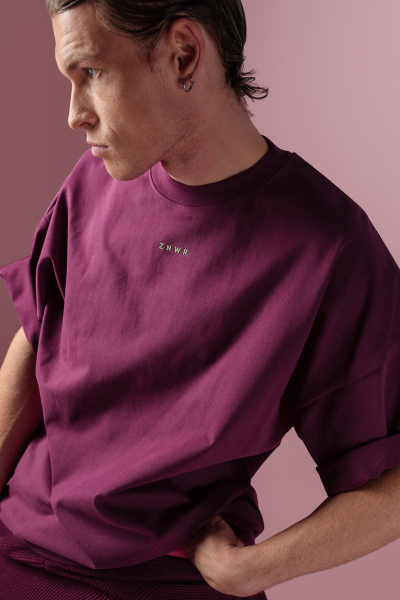 Футболка oversize Premium ZNWR, цвет: каспийский, 21660 купить онлайн