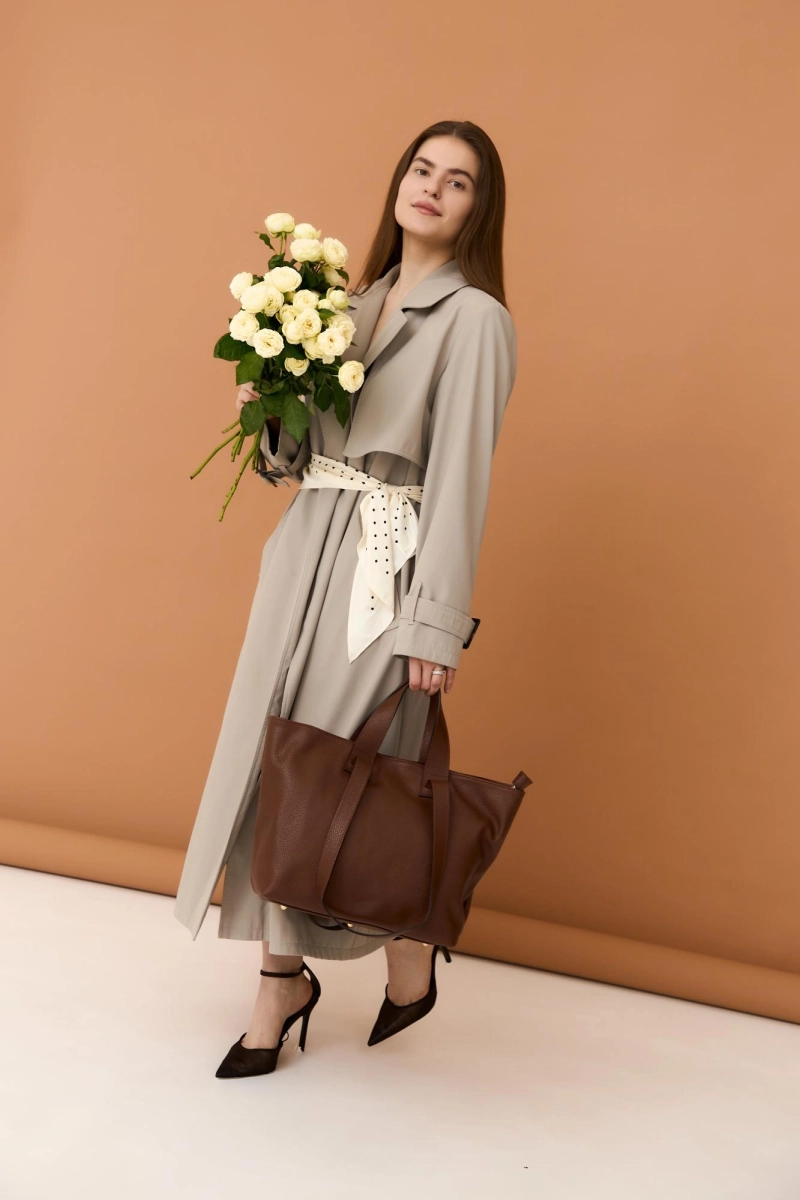 Сумка АМАНДА brand salad, цвет: орех J-704-PHR 5265 купить онлайн