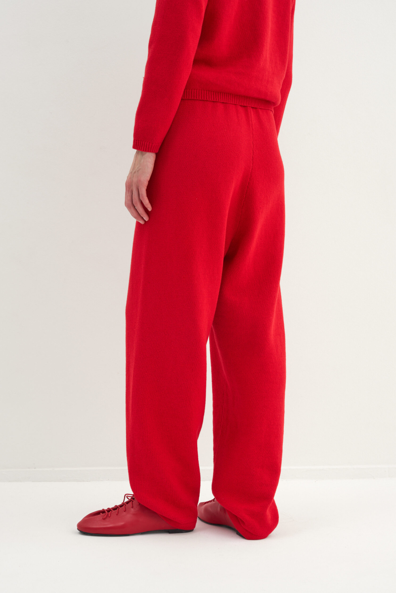 Брюки «Ото» Mankova, цвет: красный, SS26-004 купить онлайн