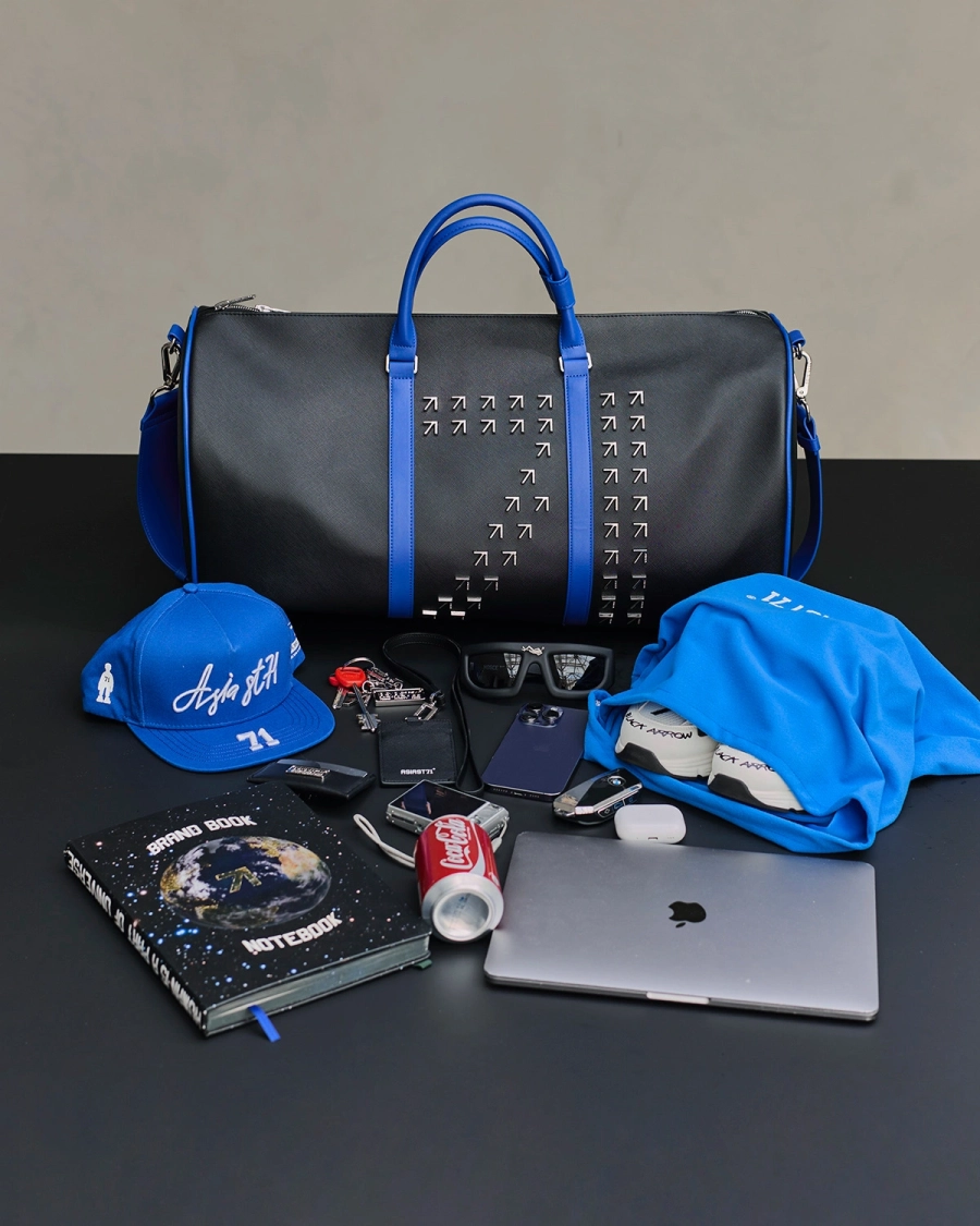 Сумка TRAVEL BAG ARROW MEDIUM BLACK ASIA ST 71, цвет: Черный Ast71.travelbag-med-bl купить онлайн