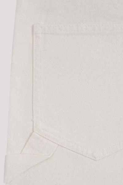 Джинсы ГОША РУБЧИНСКИЙ, цвет: молочный, JNS_0501_off_white купить онлайн