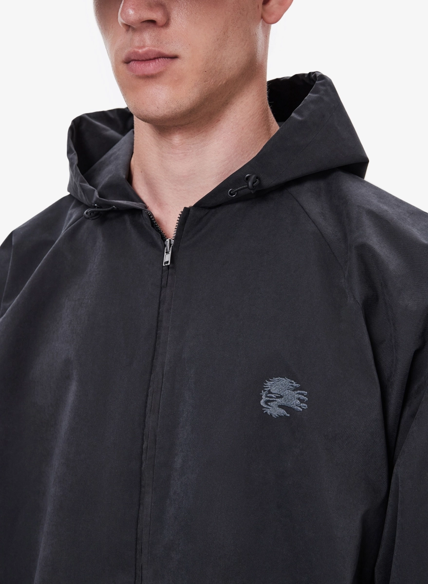 Ветровка худи F | ABLE, цвет: Черный, WNDBK-FBL-HDD-BLCK купить онлайн