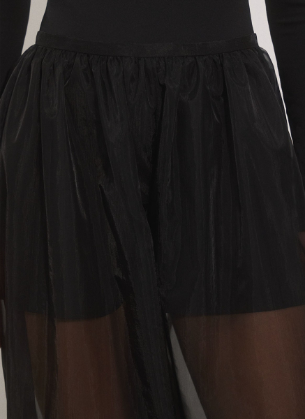 Брюки-аладдины из органзы ALL WE NEED, цвет: Черный, 2512W16126-01 купить онлайн