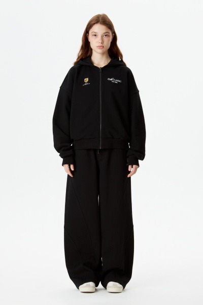 Худи на молнии Simplicity CULT, цвет: Черный  |новая коллекция купить онлайн