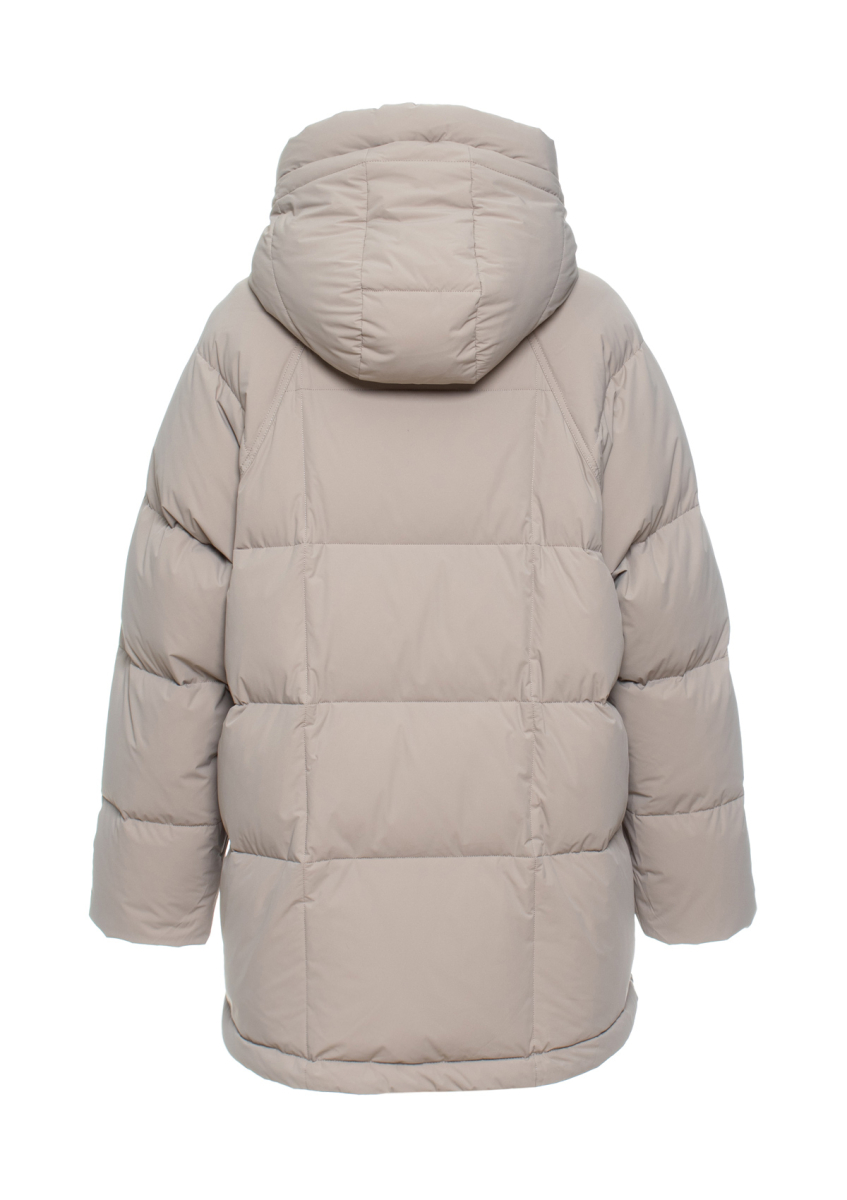 Пуховик с капюшоном LAPLANDIA, цвет: бежевый, 3350 купить онлайн