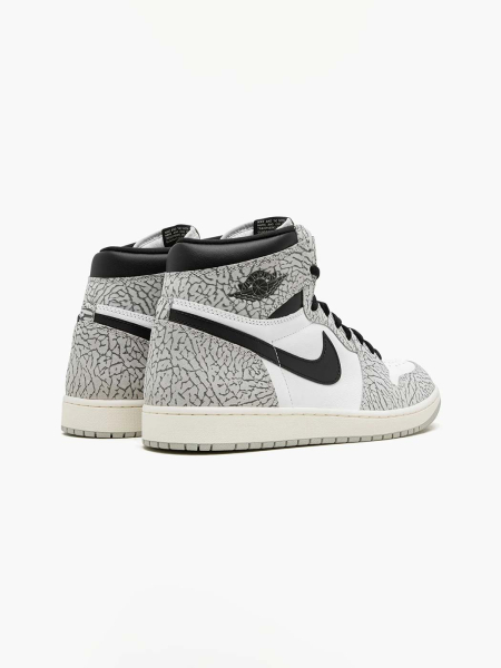 Кроссовки Nike Air Jordan 1 Retro High OG shvetsov store, цвет: white cement DZ5485-052 купить онлайн
