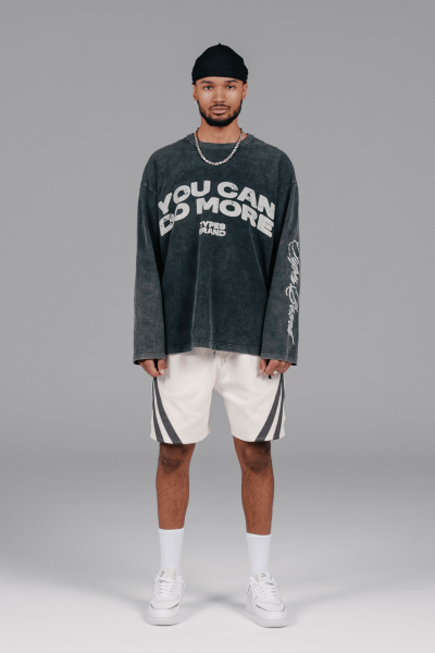 Лонгслив "do more Longsleeve" types, цвет: серый,  купить онлайн