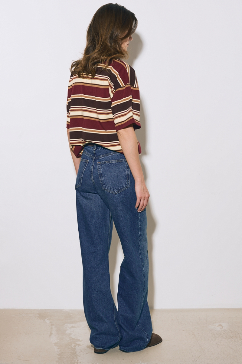 Джинсы с заниженной талией Ricoco, цвет: синий, 4057/4 купить онлайн